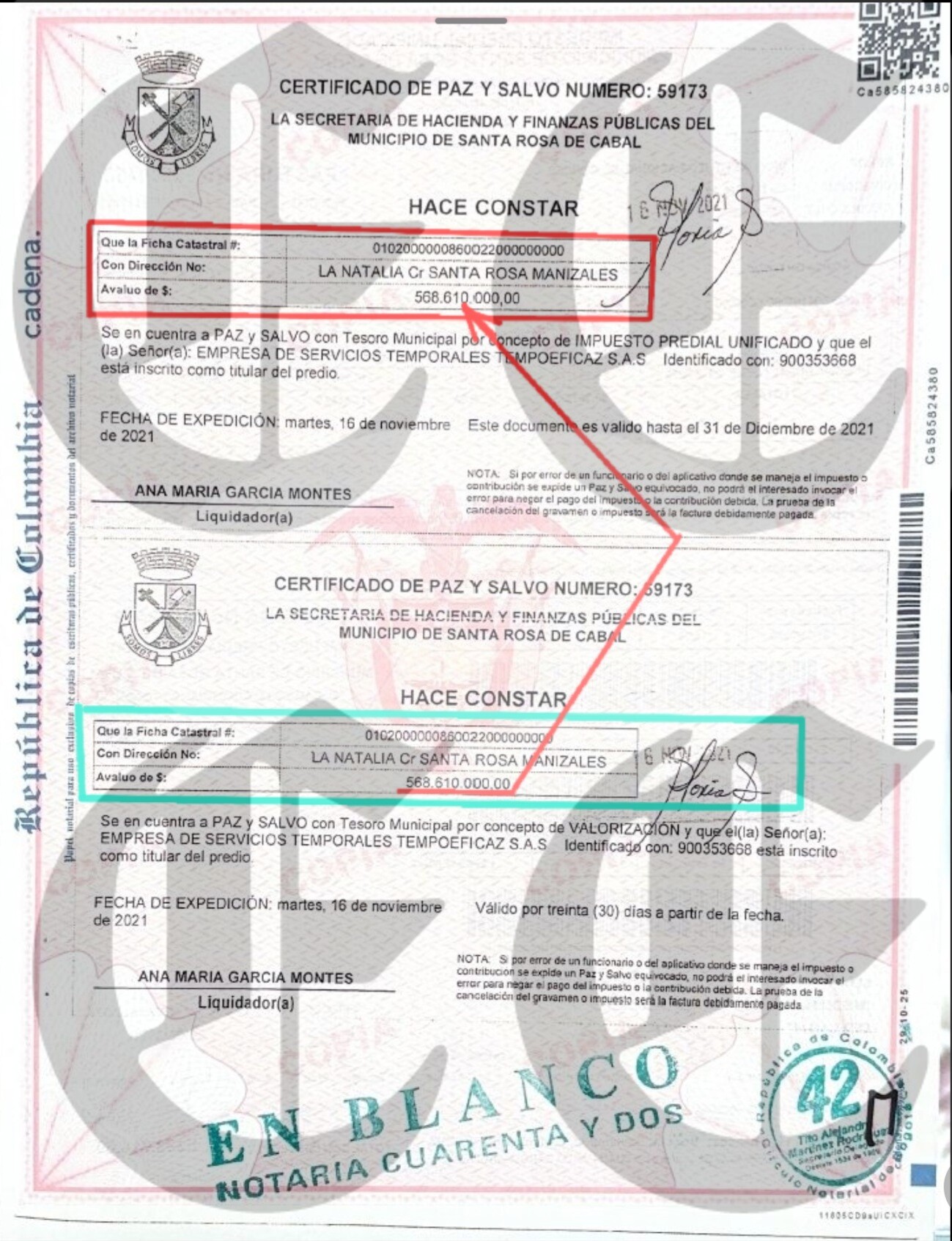 Fiscalía investiga lote que Toro compró en $1.500 millones y que salió de otro comprado en $568 millones, Juez le tumba tutela y valida nuestra investigación 3 fiscalia investiga lote que toro compro en 1 500 millones y que salio de otro comprado en 568 juez le tumba tutela y valida nuestra investigacion avaluo 568