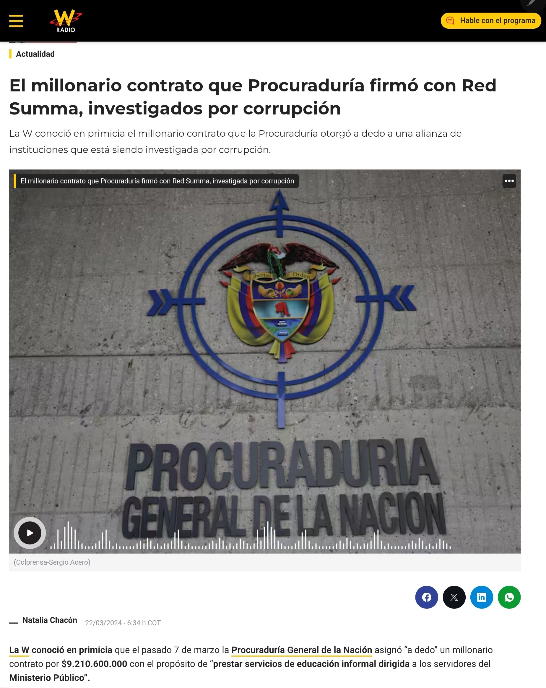 Fiscalía y Procuraduría investigan alcalde y secretarios de Armenia por contrato de $57.463 millones que denunciamos 16 fiscalia y procuraduria investigan alcalde y secretarios de armenia por contrato de 57 463 millones que denunciamos 6