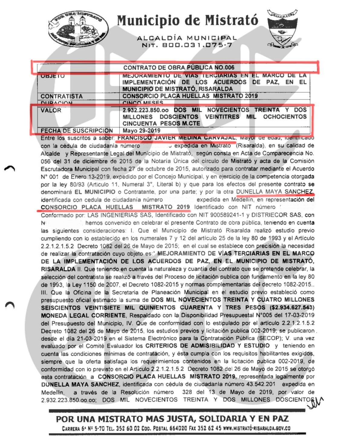 la fiscalia cuando nos tendra noticias de los contratos por 34 000 millones de exalcaldes y funcionarios con recursos de la ocad paz en risaralda m1 e1773179404774