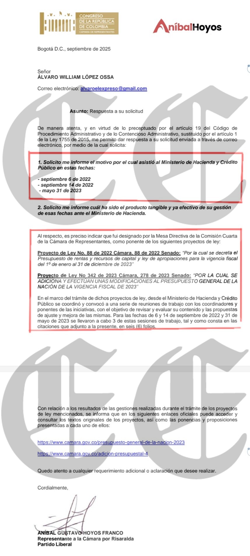 las visitas de juan pablo gallo y anibal hoyos al ministerio de hacienda 3