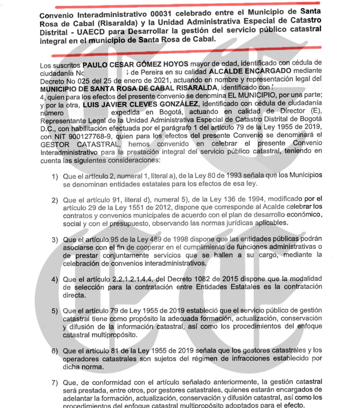 Rodrigo Toro y Paulo Gómez contrataron $4.300 millones para un Catastro donde persisten quejas de altos avalúos y pagos de predial 5 rodrigo toro y paulo gomez contrataron 4 300 millones para un catastro donde persisten quejas de altos avaluos y pagos de predial 1