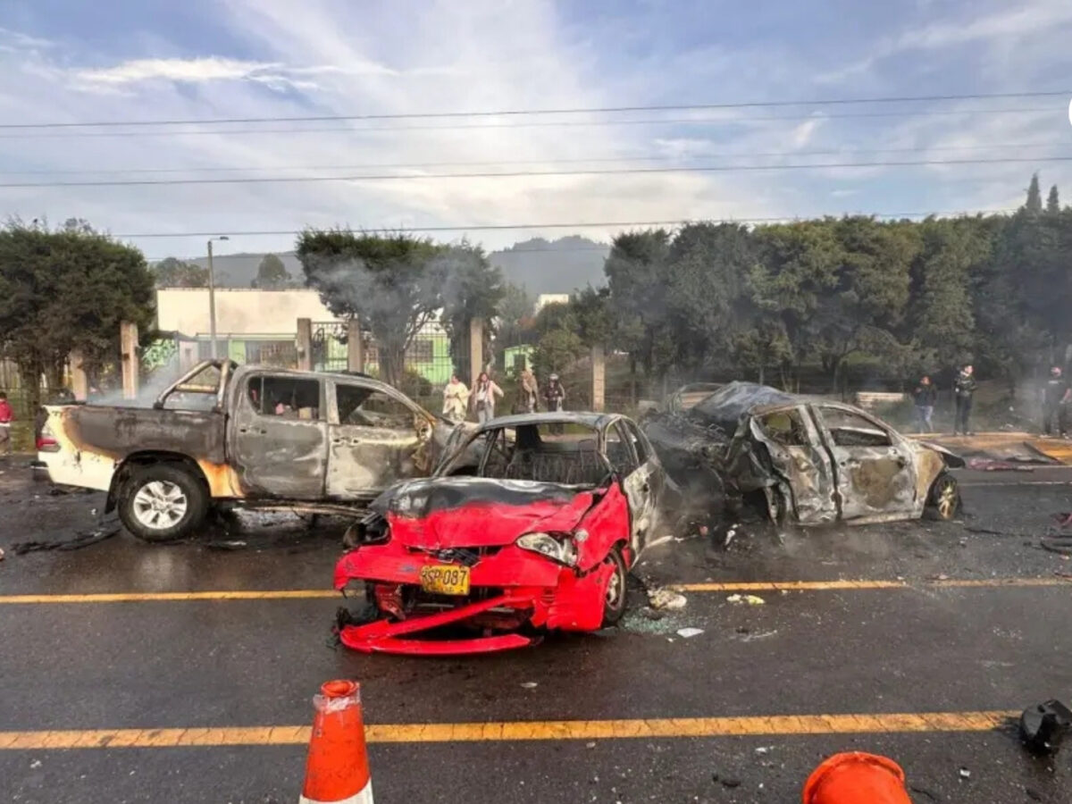 Accidente en peaje Casablanca de Cundinamarca deja víctimas fatales y colapsa la movilidad