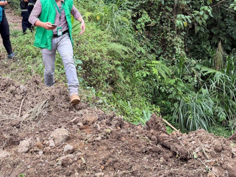CARDER atiende denuncia ambiental en Mundo Nuevo y reitera llamado al cuidado de los ecosistemas