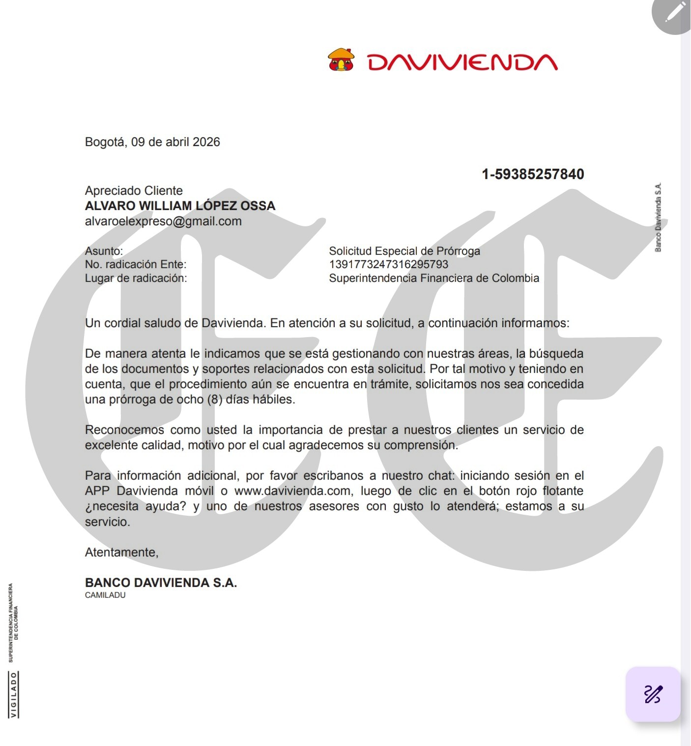 davivienda y su negocio con transito en la alcaldia de juan pablo gallo v1