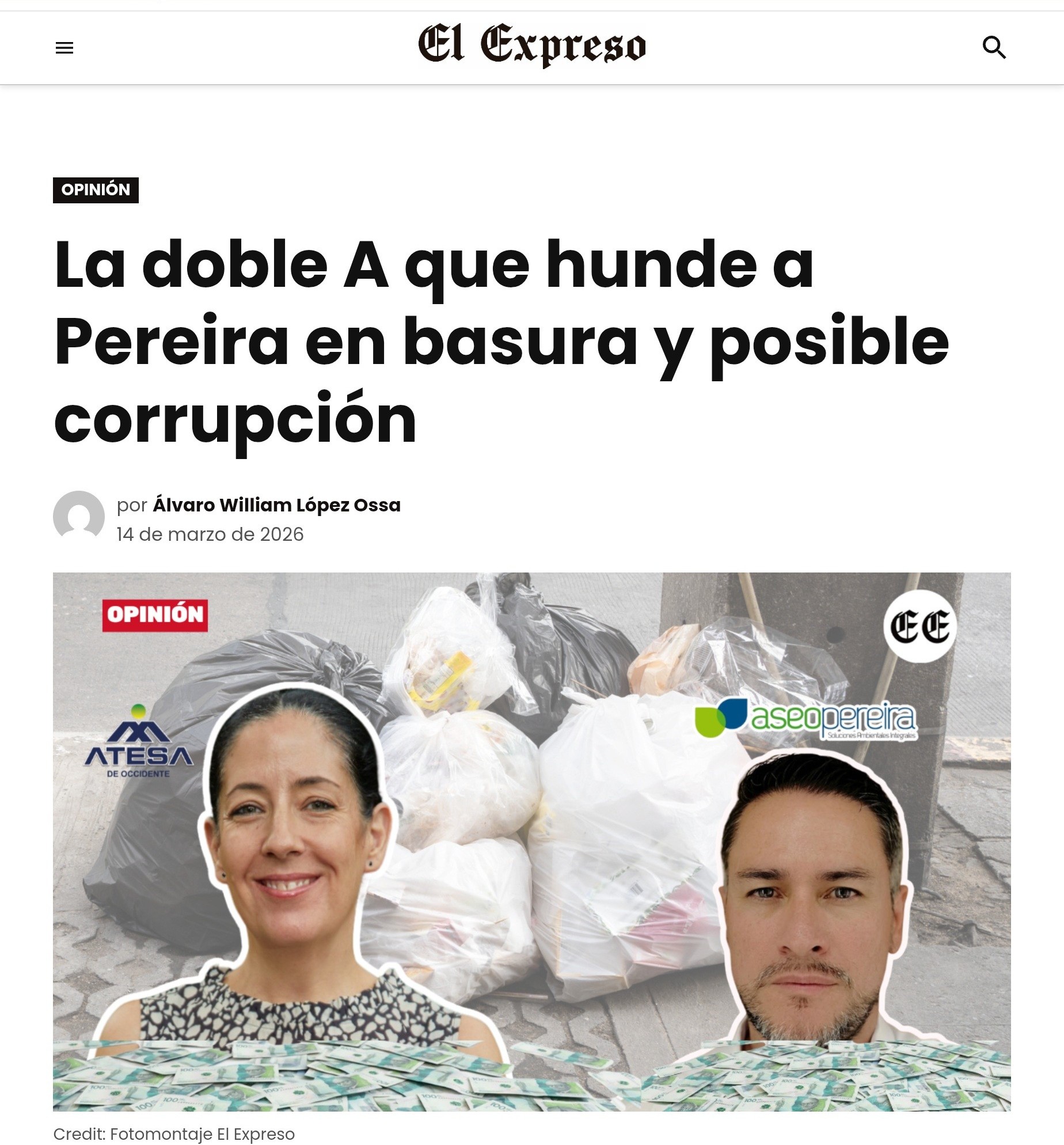 el alcalde de pereira nos escucho y va a liquidar el contrato con atesa por incumplido 3