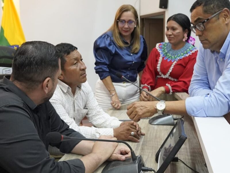 Gobernación de Risaralda avanza en diálogo con comunidades indígenas en el marco de la Minga por la Vida