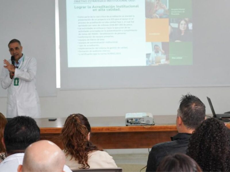 Hospital Mental de Risaralda proyecta nuevas inversiones en salud, tras positiva rendición de cuentas 2025