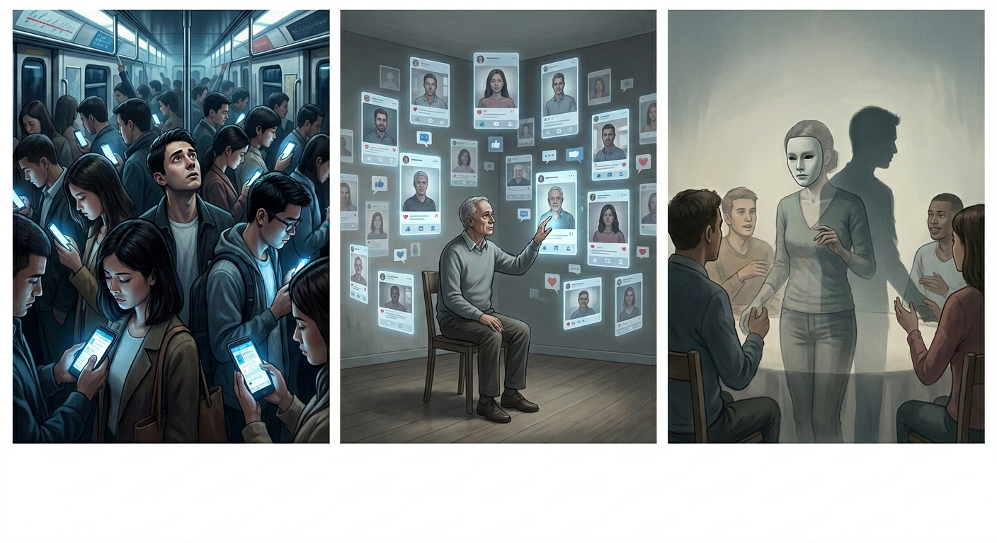 la soledad como ausencia de encuentro image