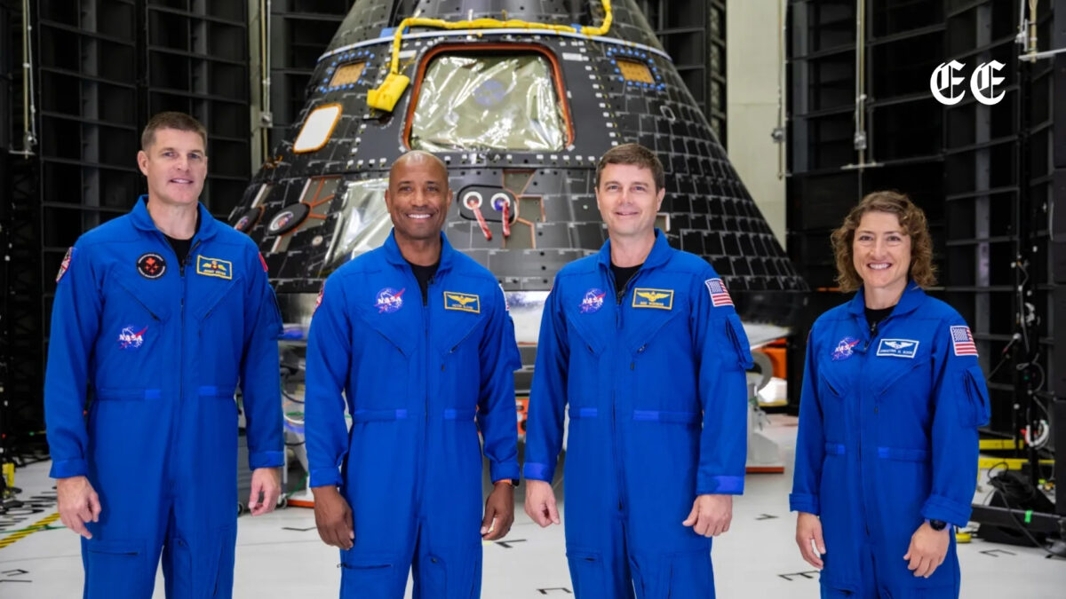 nasa lanza artemis ii la primera mision tripulada hacia la luna en 50 anos tripulacion artemis ii nasa