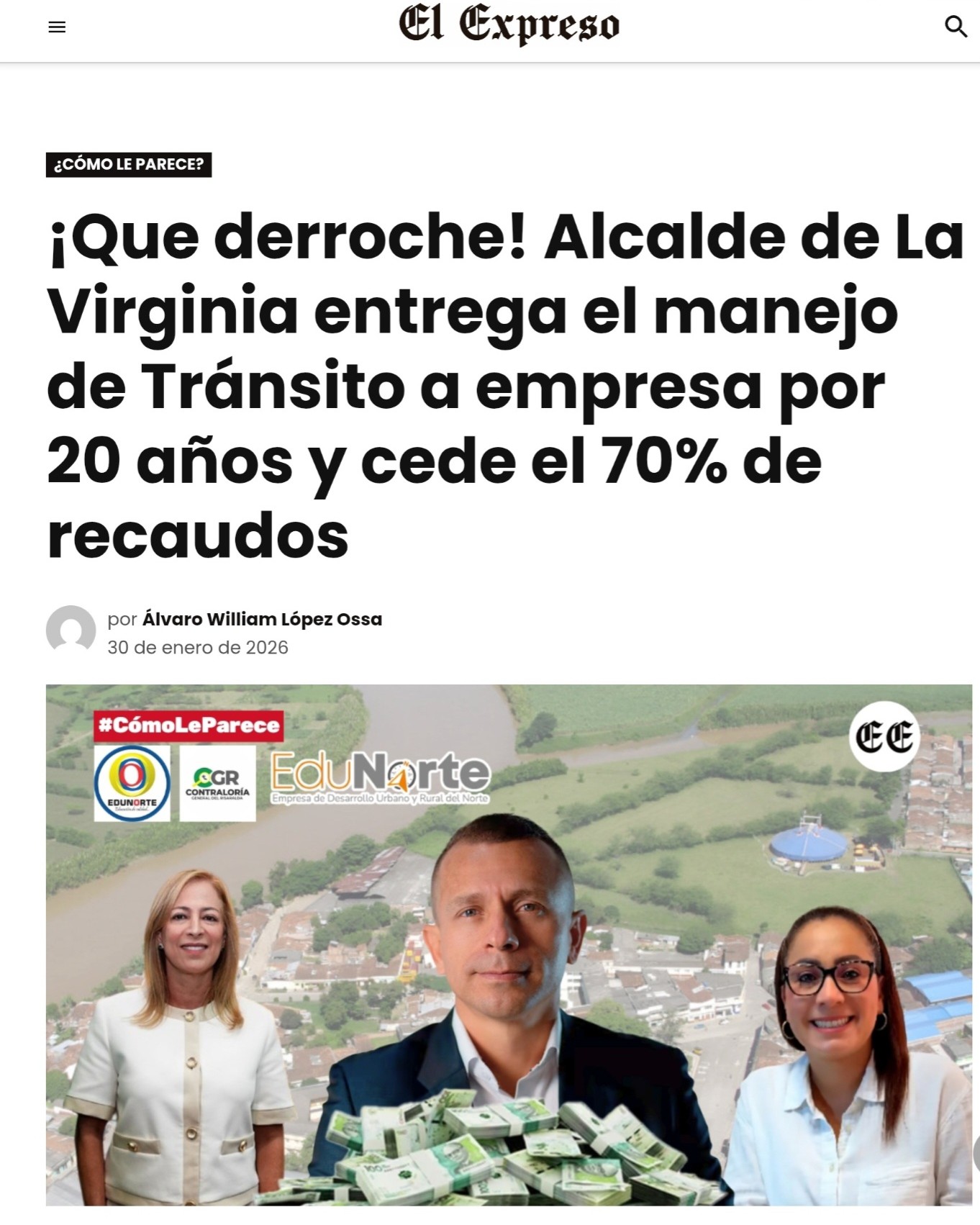 procuraduria apertura indagacion a concejales de la virginia p1