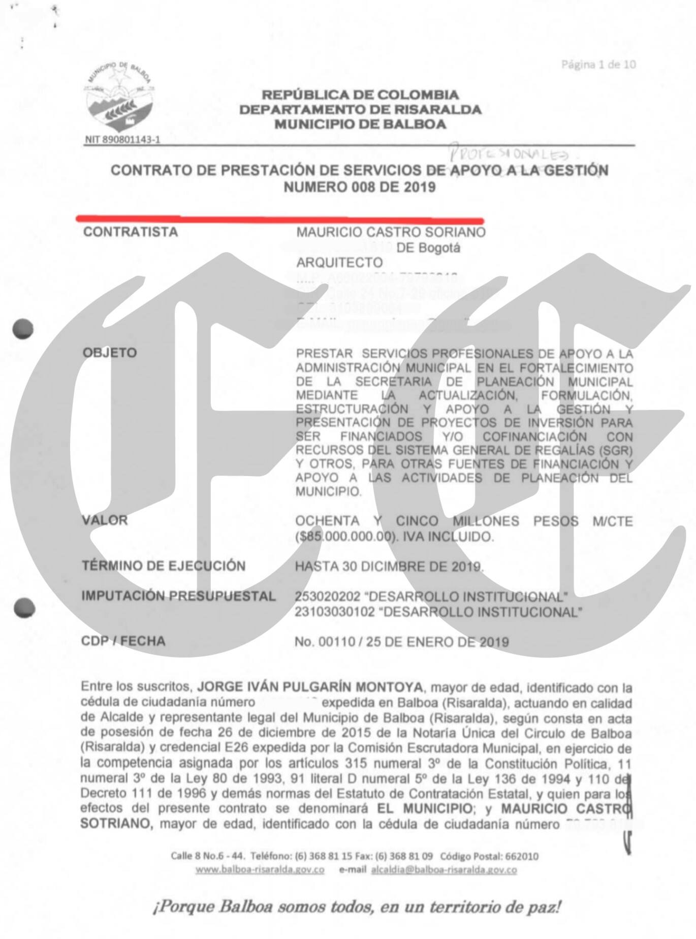 asi se perdieron millonarios recursos para la paz en balboa muchos involucrados b3
