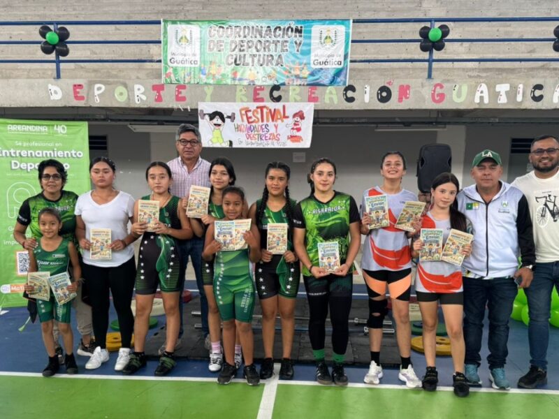 En Guática se vivió el Festival Departamental de Habilidades y Destrezas de Levantamiento de Pesas