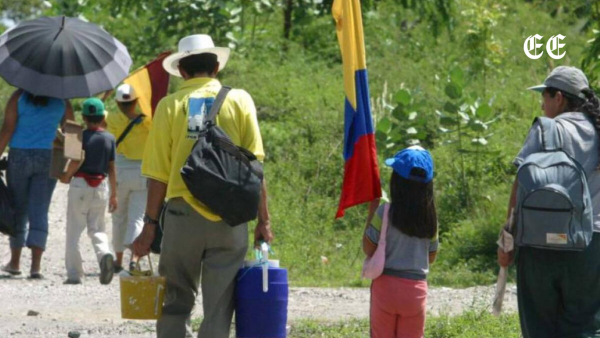 colombia se mantiene como el segundo pais con mas desplazados en el mundo desplazamiento colombia