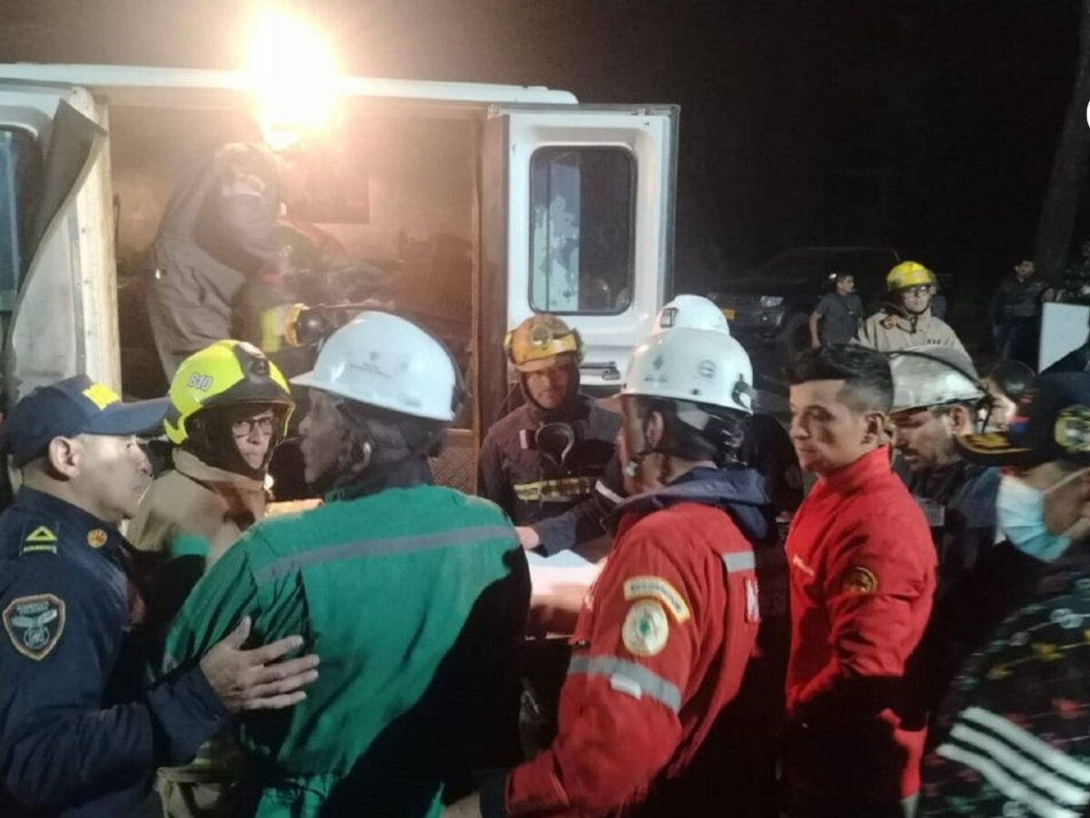 Confirman la muerte de los cuatro mineros atrapados tras explosión en mina de Cucunubá