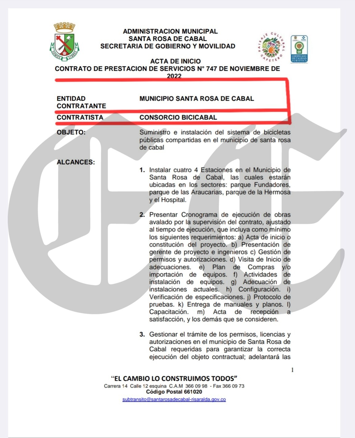 contraloria investiga contrato por 935 millones para bicicletas en alcaldia de rodrigo toro b1