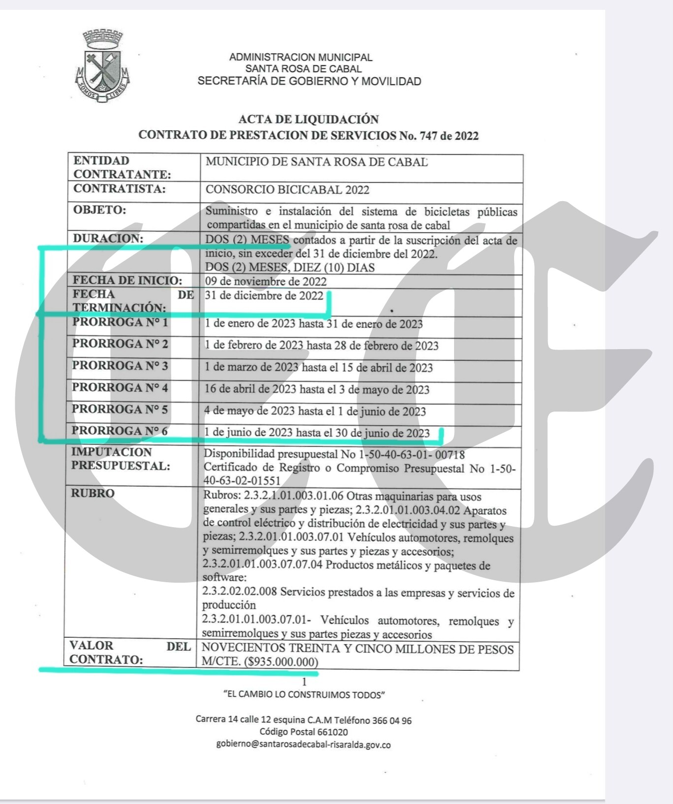 contraloria investiga contrato por 935 millones para bicicletas en alcaldia de rodrigo toro b9