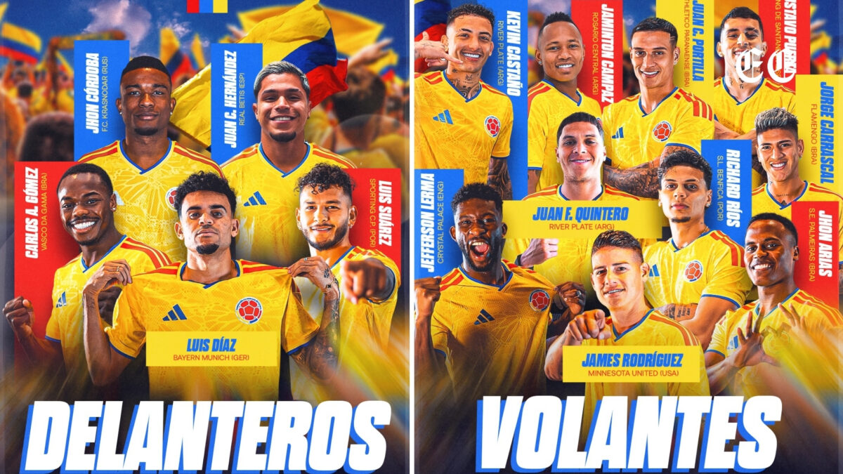 definida la nomina de la seleccion colombia para el mundial 2026 nomina mundialista colombia 2026