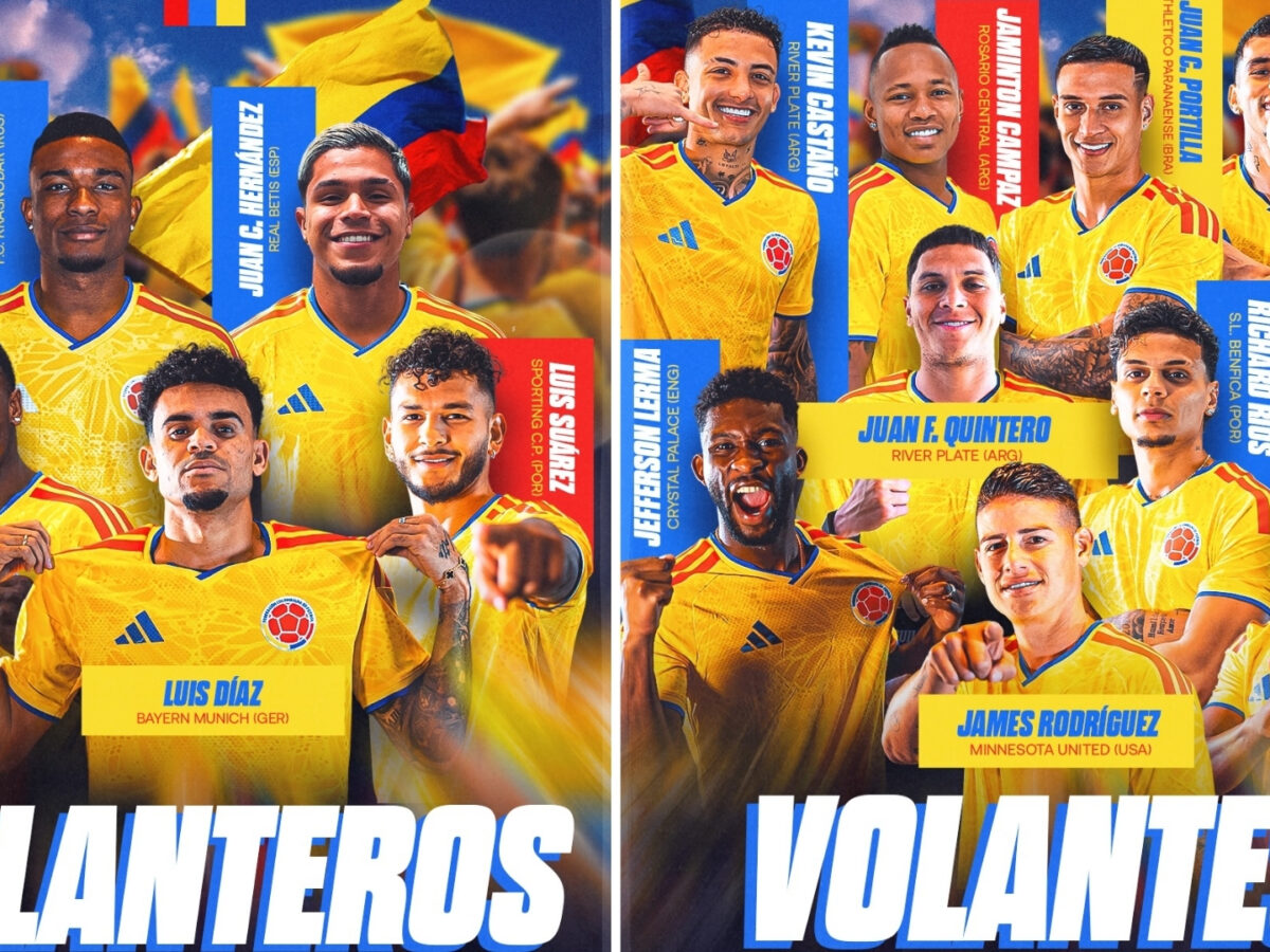 Definida la nómina de la Selección Colombia para el Mundial 2026