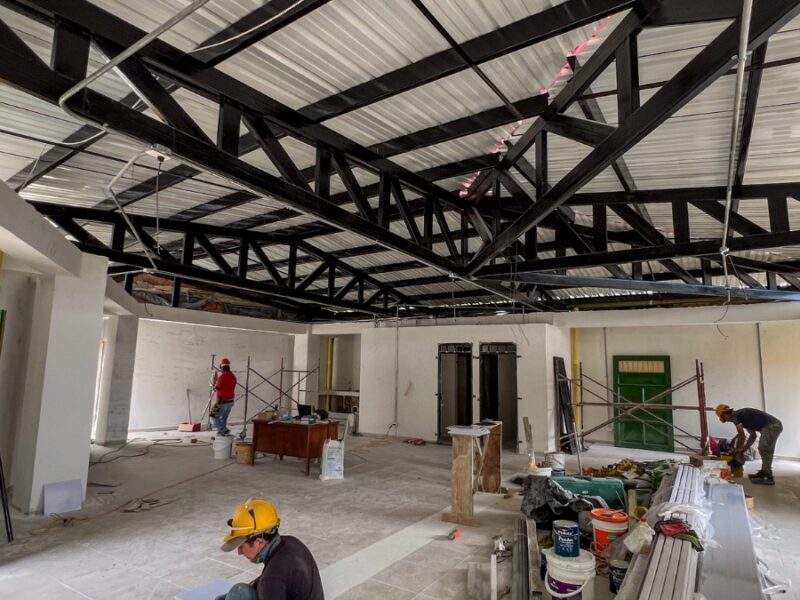 Gobernación de Risaralda transforma salón comunal en Guática, tras 30 años de abandono