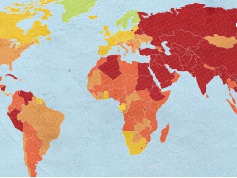 la libertad de prensa en el mundo cae a su nivel mas bajo en 25 anos rsf clasficacion peligro periodista