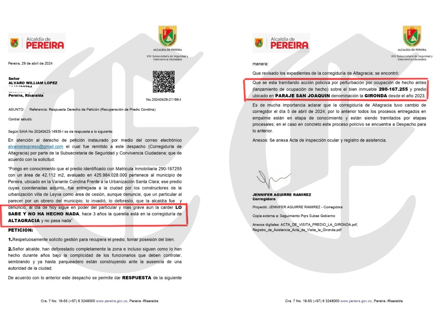 secretario trejos cuando recupera este predio de 28 000 millones que le robaron al municipio 10