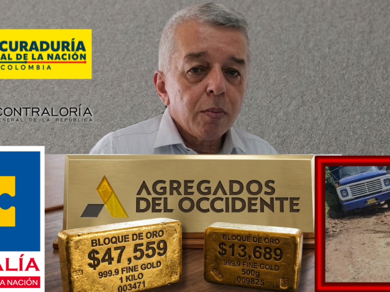 ¿Señores Agregados del Occidente, un contrato de $13.689 millones, les anticipan el 20%, era para 8 meses y van 16 y apenas reinician?