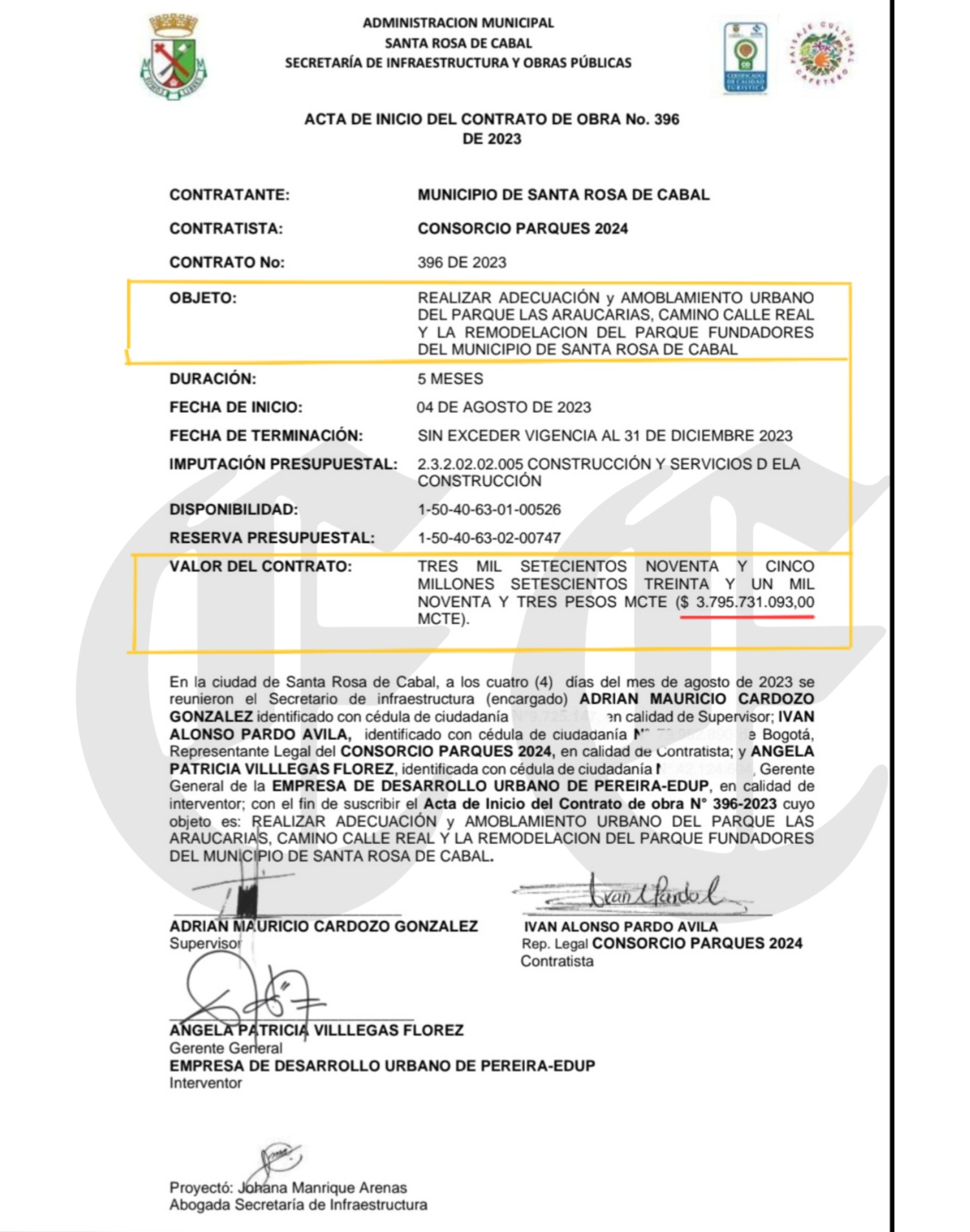 toro verguenza para santa rosa hoy ajusta 4 procesos por 11 500 millones en la fiscalia que enredan al exalcalde 1