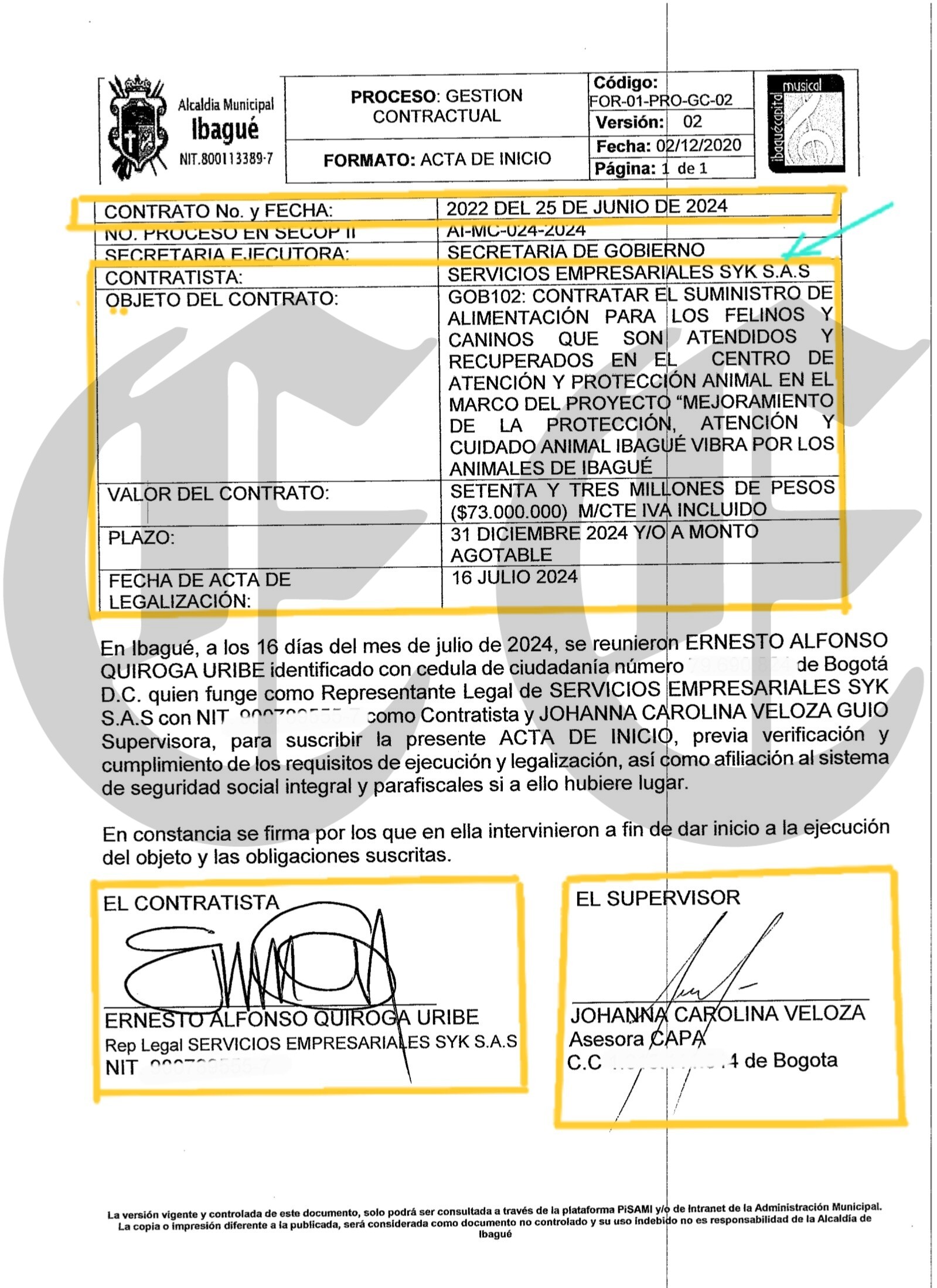 alcaldesa de ibague imputada los miles de millones que contrata syk y la investigacion de la dijin 1