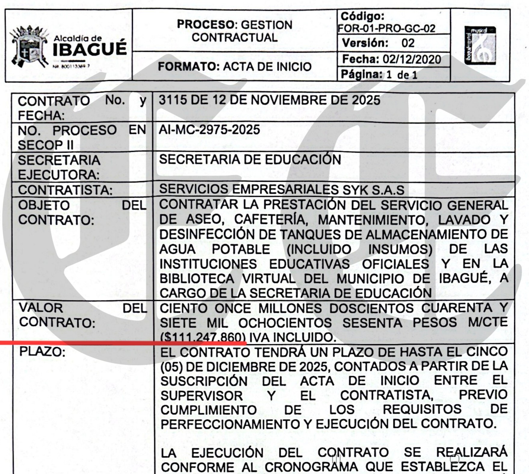 alcaldesa de ibague imputada los miles de millones que contrata syk y la investigacion de la dijin 13