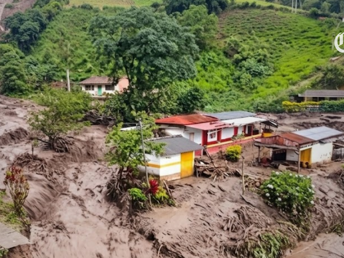 Fuertes lluvias en Antioquia provocan inundaciones masivas en Andes y Turbo