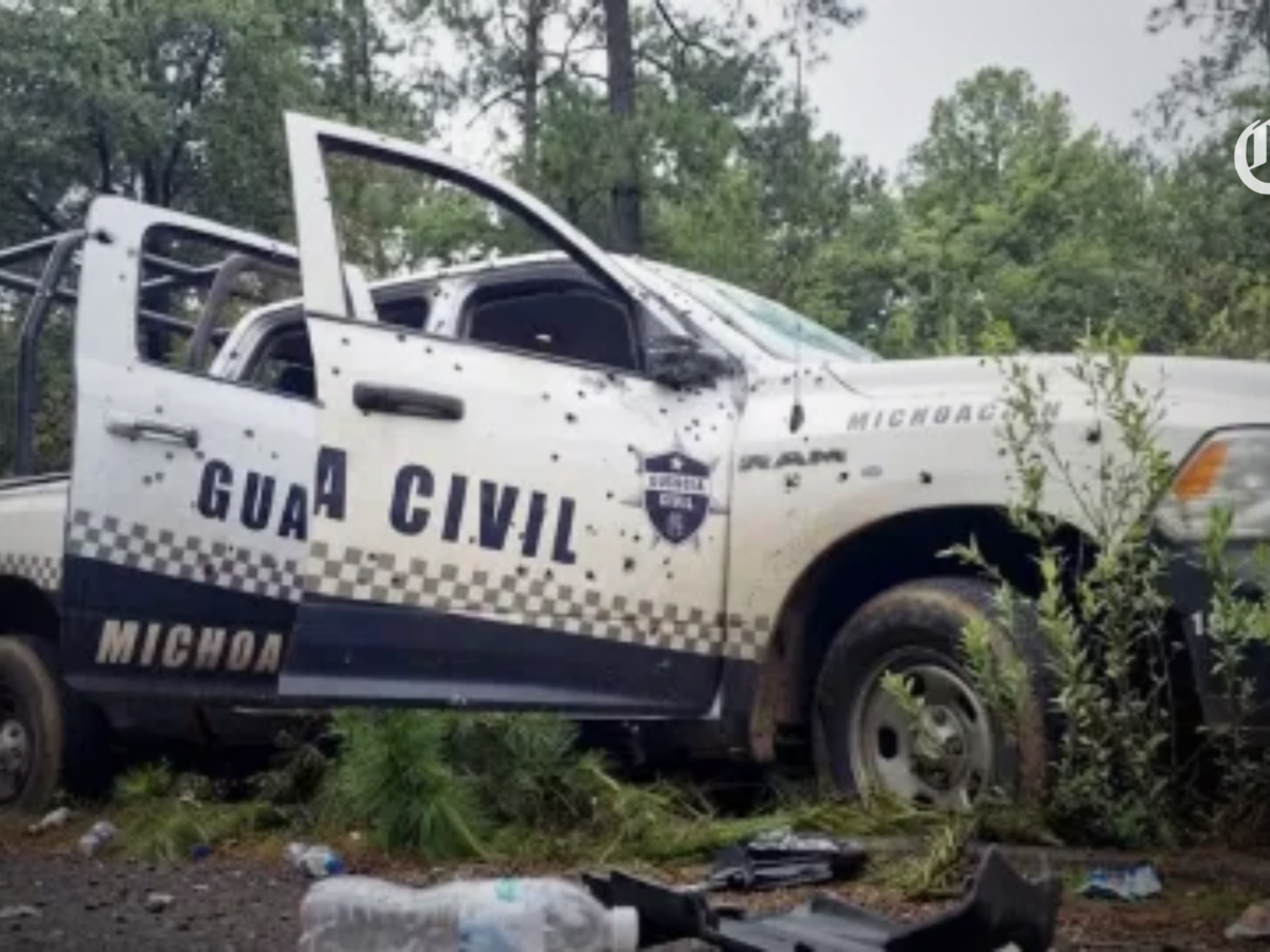 Ataque armado contra patrulla policial en Michoacán deja cinco agentes sin vida antes de la cita mundialista