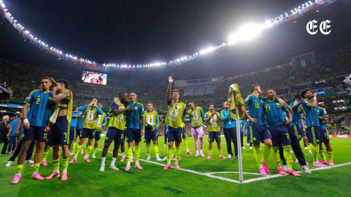 pase magico del cucho hernandez y gol de campaz para sellar el debut triunfal de colombia con un 3 1 ante uzbekistan debut mundial colombia getty images