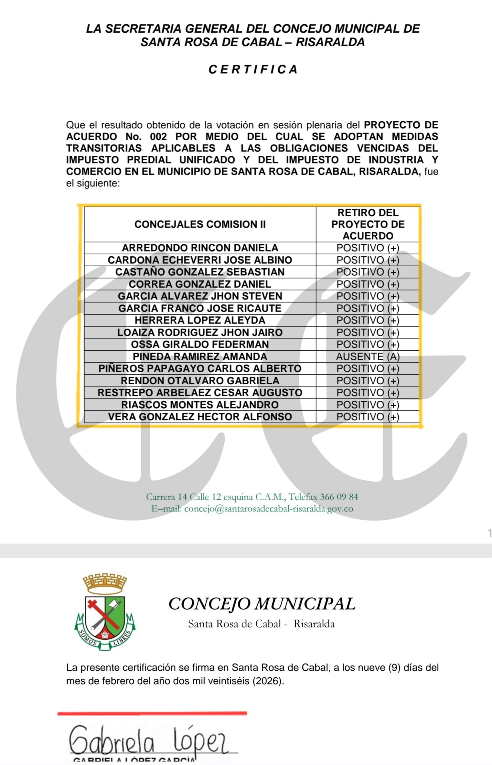 Procuraduría apertura investigación a alcalde de Santa Rosa de Cabal, funcionarios y concejales 29 procuraduria apertura investigacion a alcalde de santa rosa de cabal funcionarios y concejales h scaled