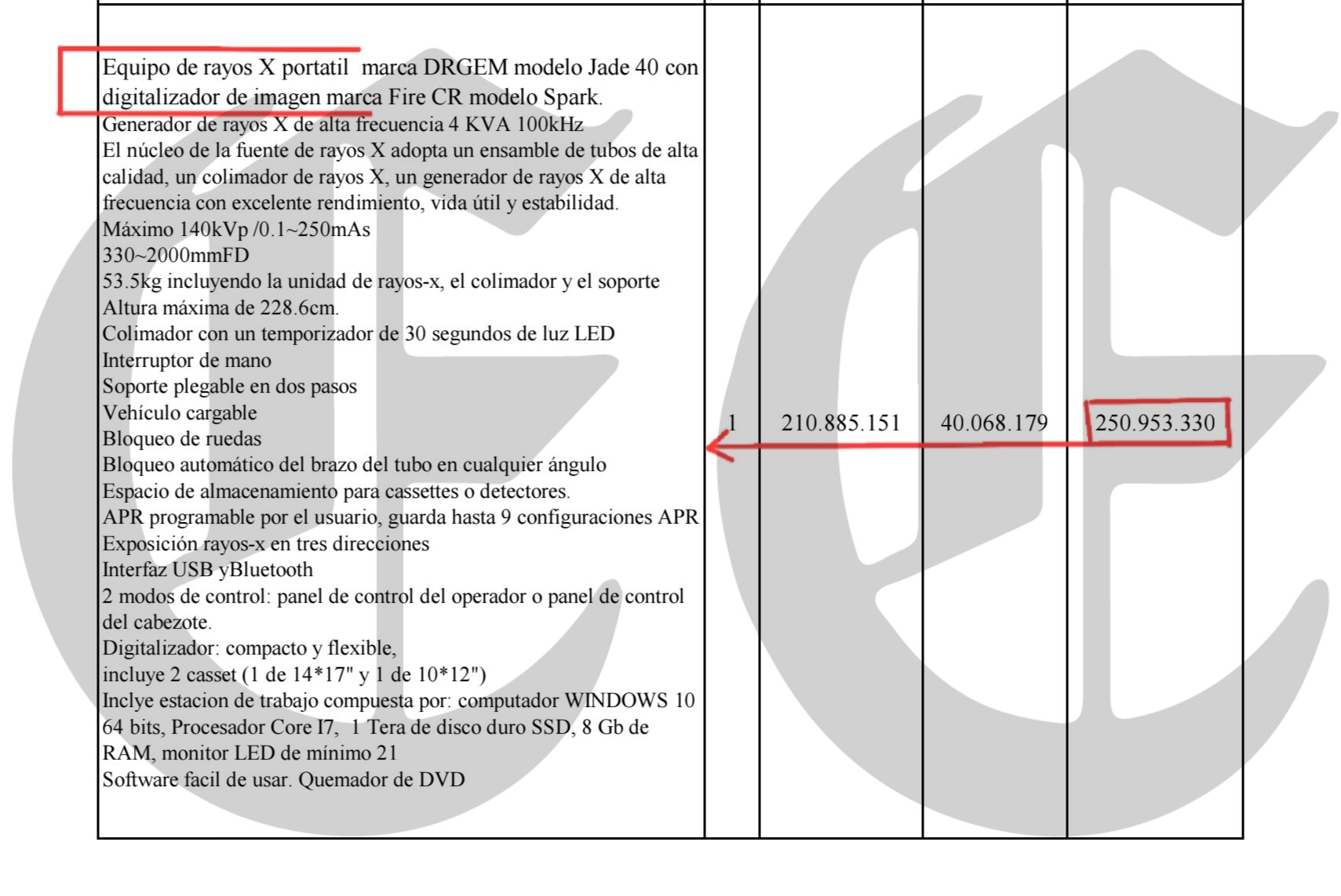 que derroche en 2023 en la celia compraron un equipo de rayos x por 250 millones y esta guardado 2