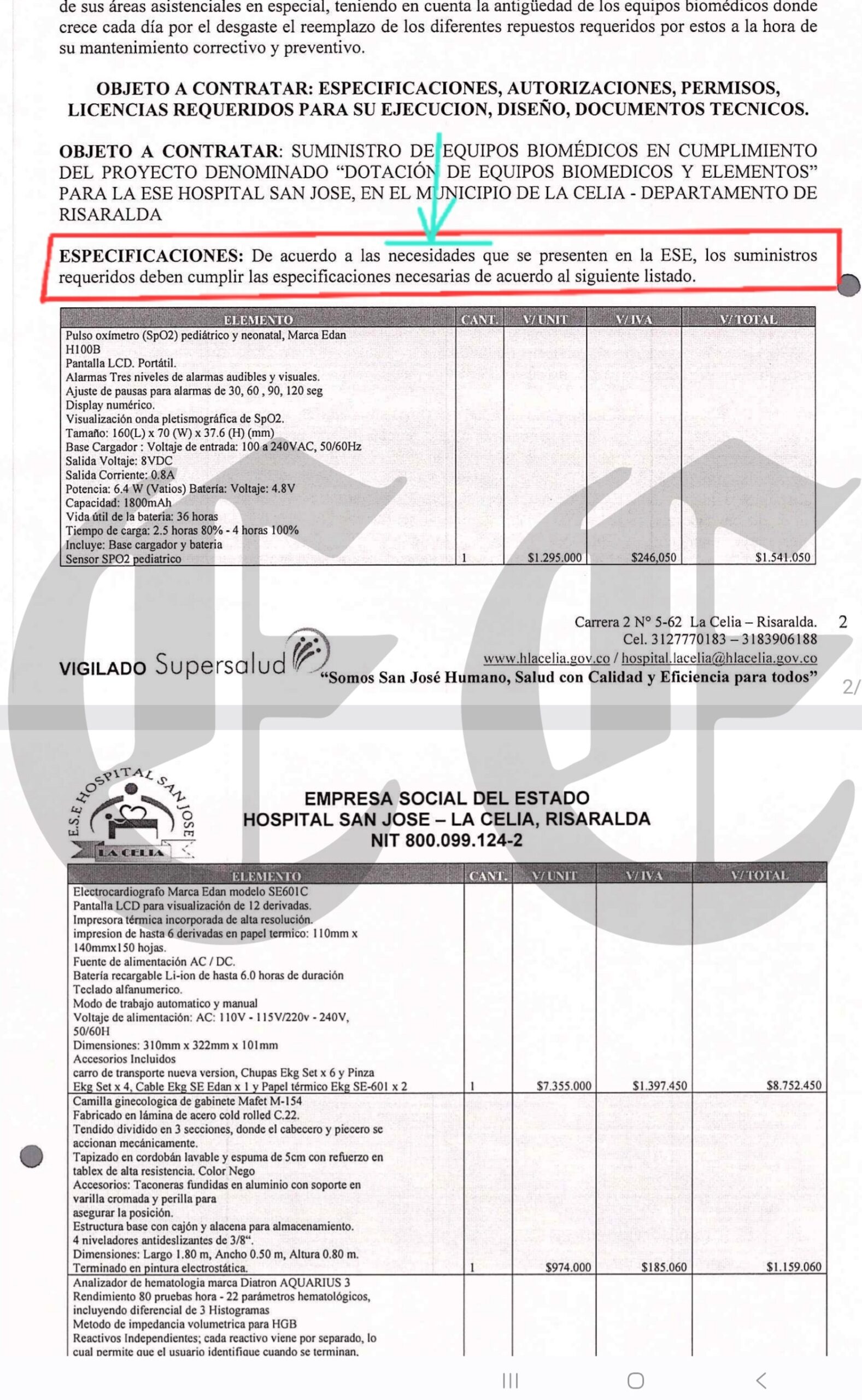 que derroche en 2023 en la celia compraron un equipo de rayos x por 250 millones y esta guardado a1 scaled