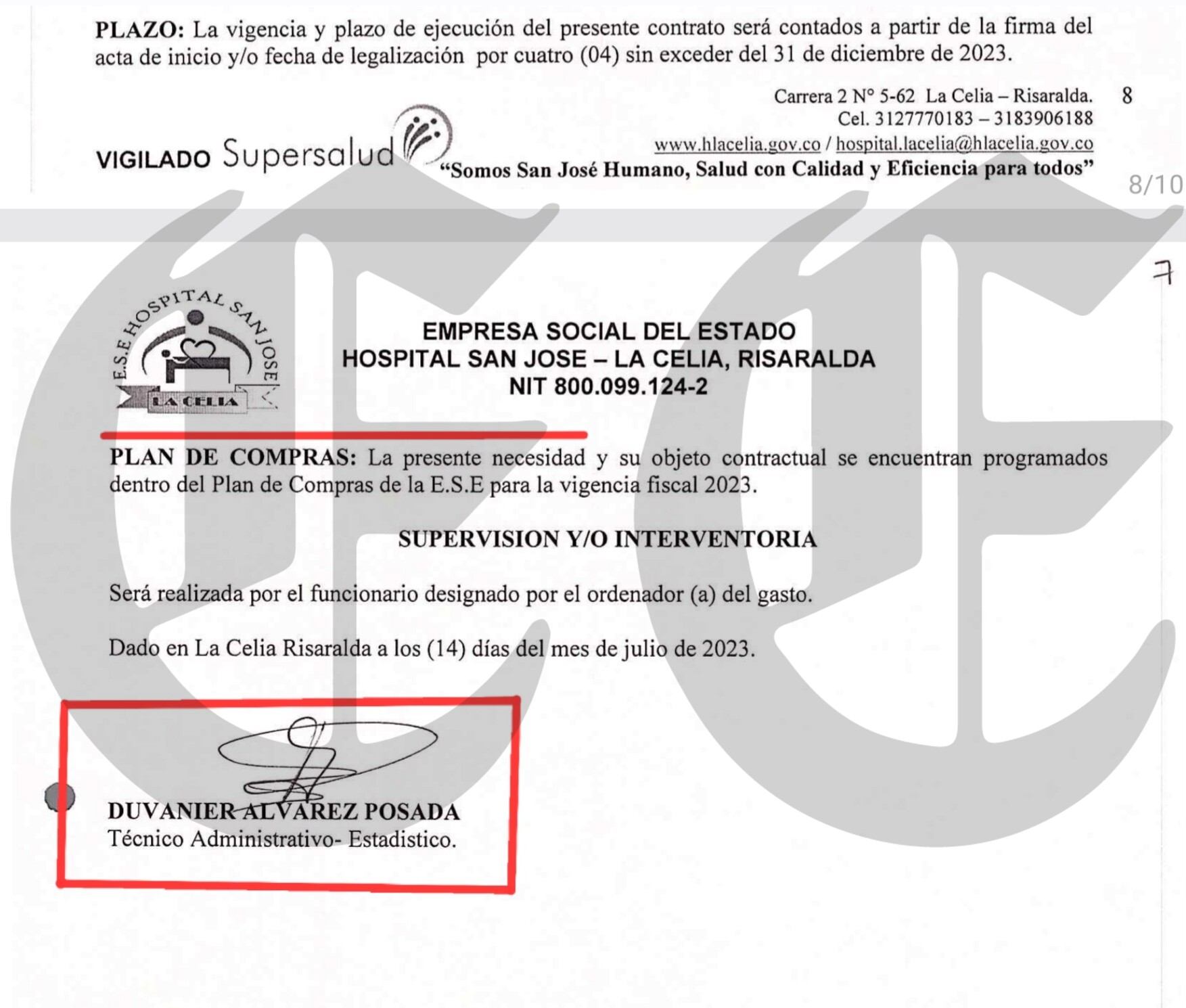 que derroche en 2023 en la celia compraron un equipo de rayos x por 250 millones y esta guardado a3