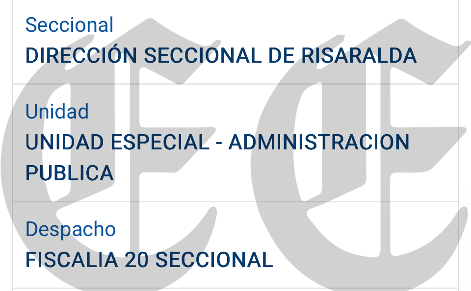 que pasa en la fiscalia 20 con jenny constanza y su proceso por presunto prevaricato por accion b
