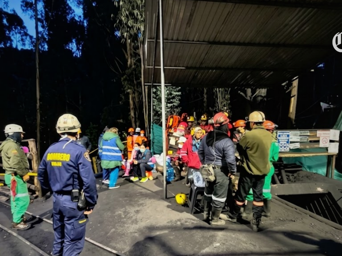 Tragedia minera en Sutatausa deja un muerto y cuatro trabajadores atrapados bajo tierra