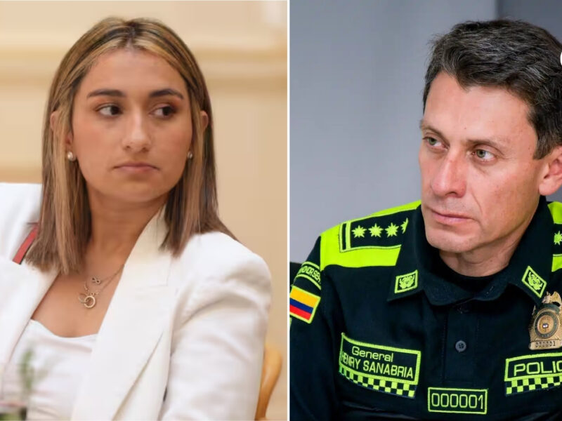 versiones encontradas entre el general retirado sanabria y laura sarabia por operaciones de la fuerza publica sarabia y sanabria presidencia