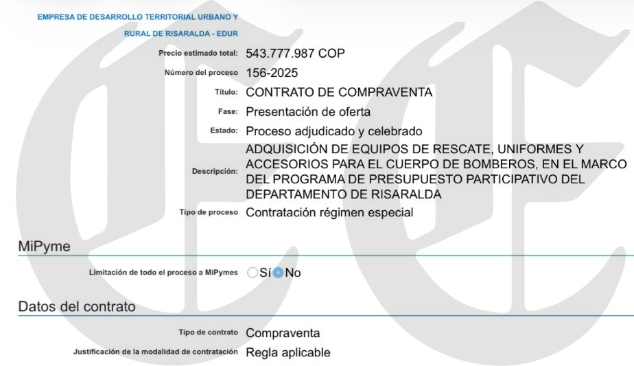 al ingeniero adrian camilo lo investigan en la fiscalia pero sigue sumando contratos por miles de millones con la edur c2