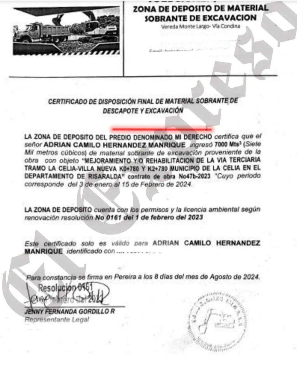 al ingeniero adrian camilo lo investigan en la fiscalia pero sigue sumando contratos por miles de millones con la edur certifi 2