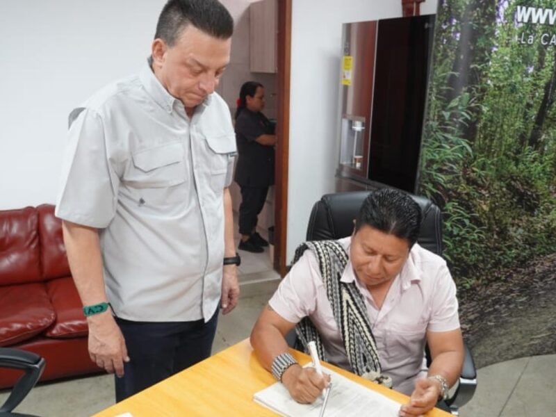 CARDER y Alcaldía de Pueblo Rico firman la concertación ambiental de la revisión del Esquema de Ordenamiento Territorial