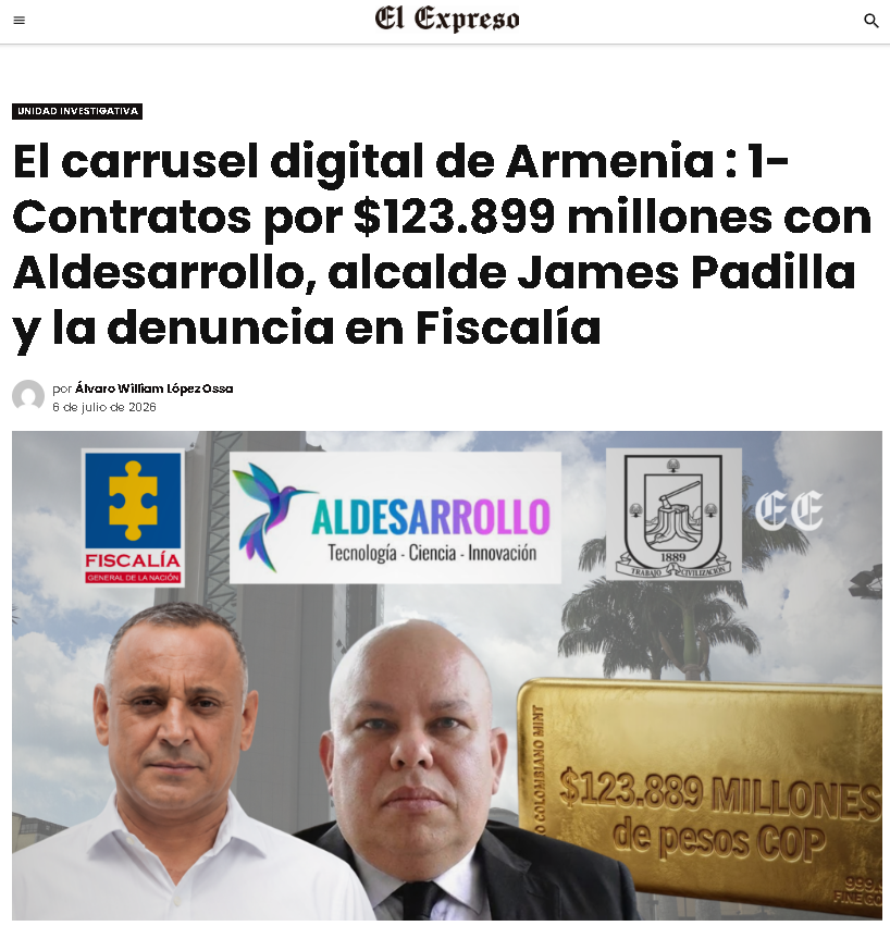 Carrusel digital de Armenia 4 : Comprobado, rectores y niños cuestionan proyecto Aulas SITE ¿perdidos los $124.000 millones? 2 carrusel digital de armenia 4 comprobado rectores y ninos cuestionan proyecto aulas site perdidos los 124 000 millones captura de pantalla 2026 07 17 161705