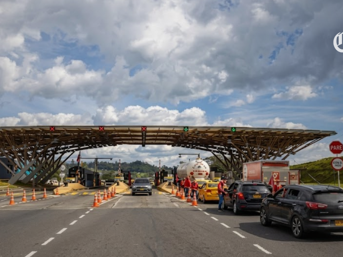 Cinco peajes de Autopistas del Café bajan drásticamente sus precios para usuarios frecuentes