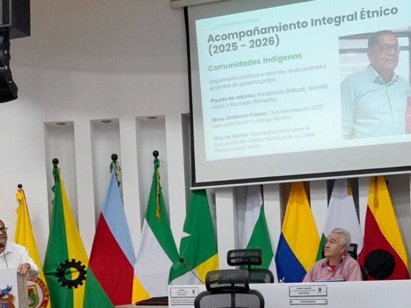 Control político destacó avances de la Secretaría de Gobierno en seguridad, participación ciudadana y fortalecimiento institucional