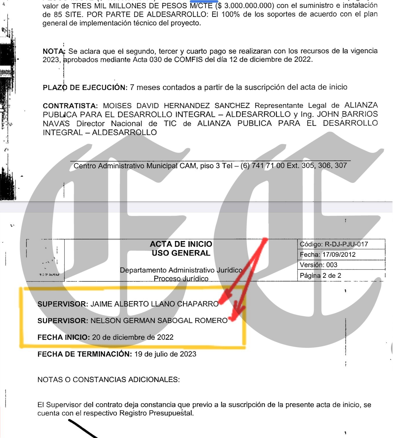 el carrusel digital de armenia 1 contratos por 123 899 millones con aldesarrollo alcalde james padilla y la denuncia en fiscalia 2022 1