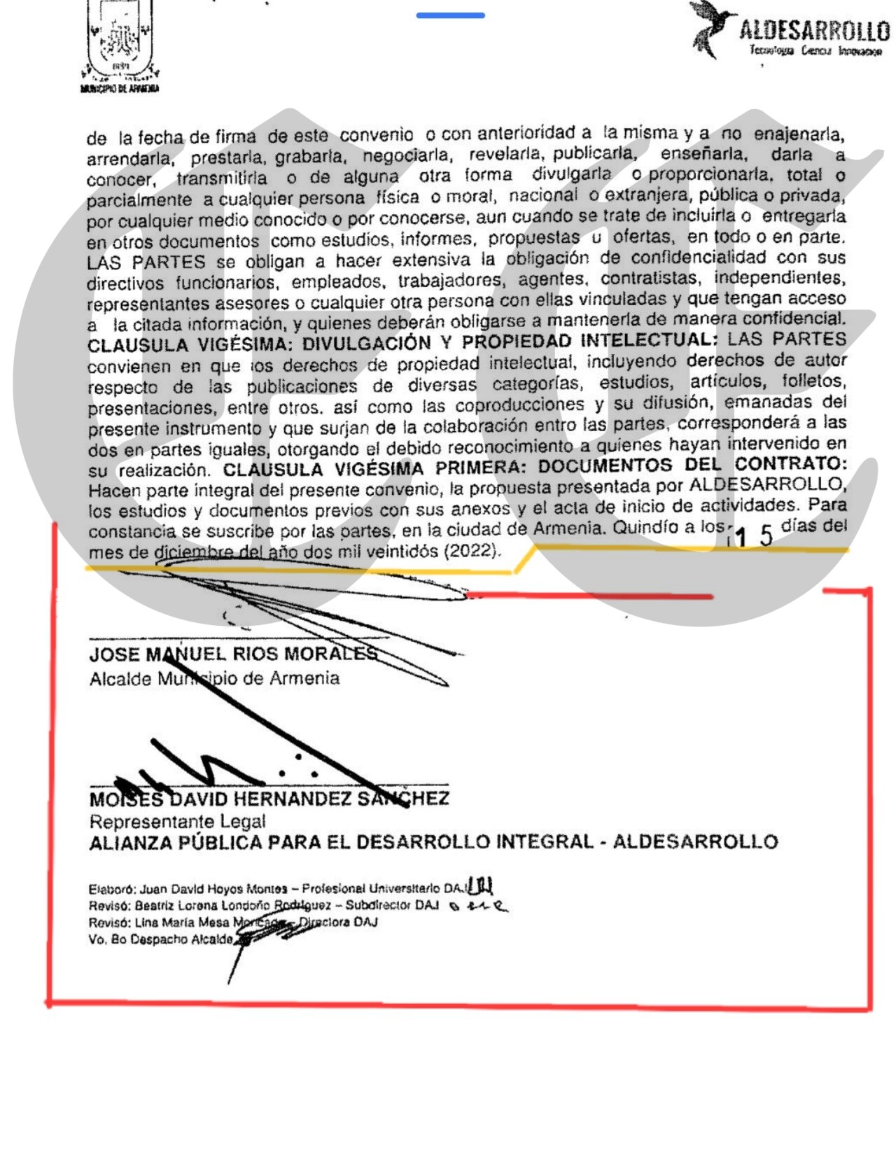 el carrusel digital de armenia 2 alcalde james padilla firma para que aldesarrollo subsane contratos que hace 4 y 2 anos le pagaron sin cumplir 2