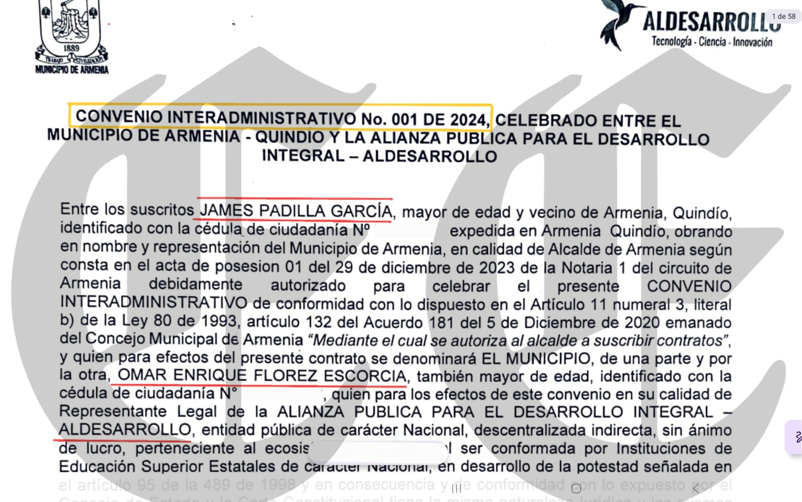 el carrusel digital de armenia 2 alcalde james padilla firma para que aldesarrollo subsane contratos que hace 4 y 2 anos le pagaron sin cumplir 5 scaled