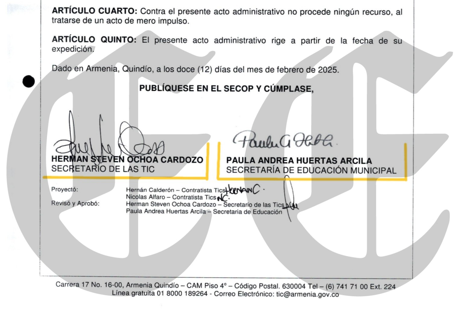 el carrusel digital de armenia 2 alcalde james padilla firma para que aldesarrollo subsane contratos que hace 4 y 2 anos le pagaron sin cumplir 8