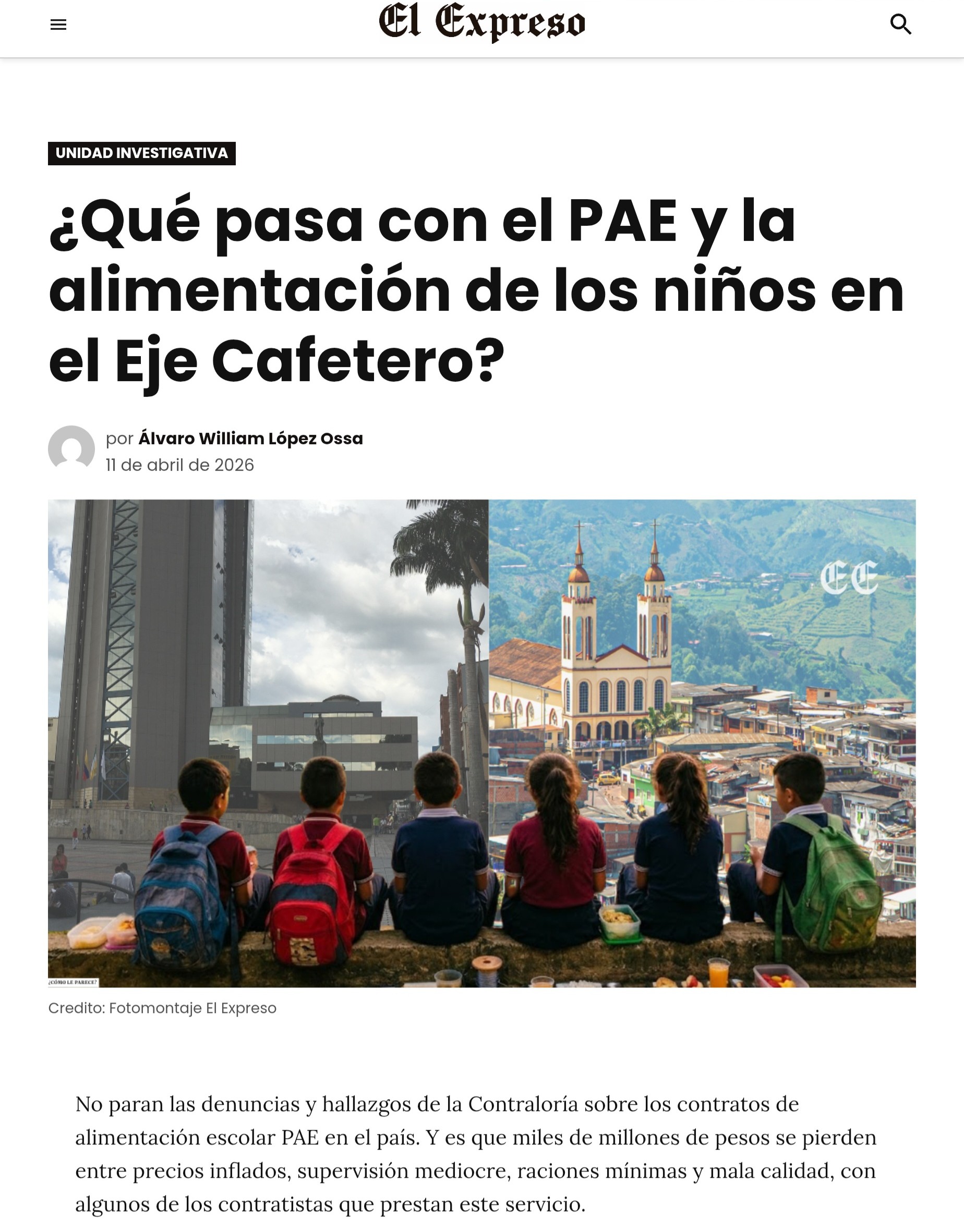 el escandalo del pae en manizales no solo fueron raciones pequenas hay cosas mas graves portada 1